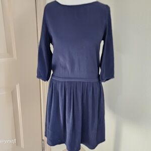 Ba&sh Lilas viscose mini pleated dress LBD 1